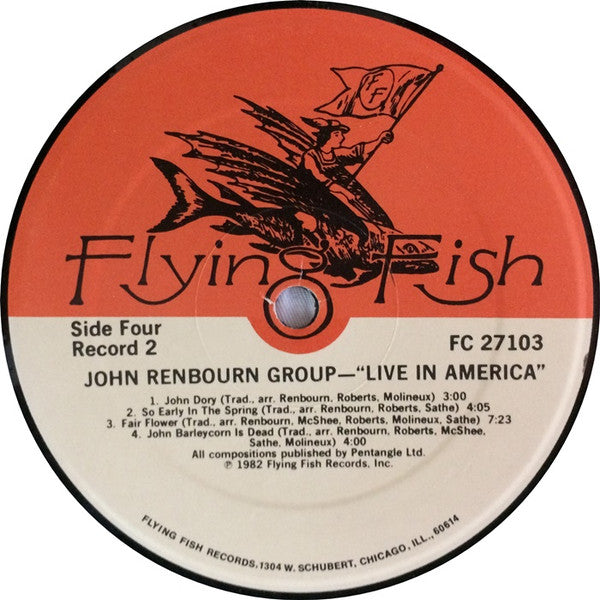 John Renbourn Group, The - Live In America