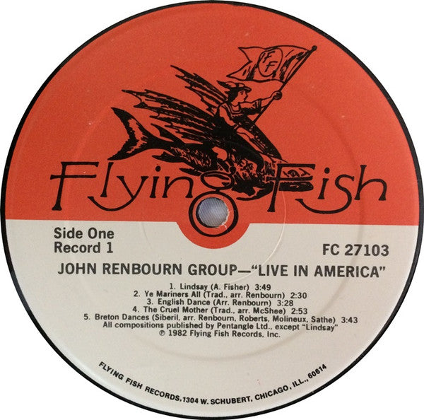 John Renbourn Group, The - Live In America