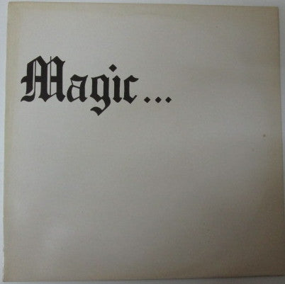 Magic...