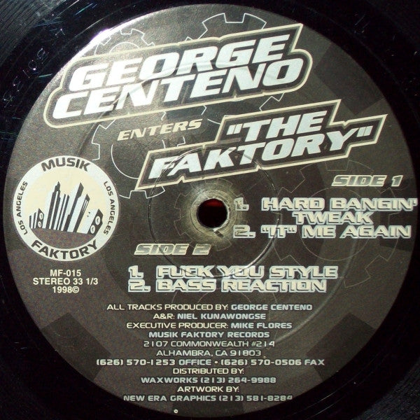 George Centeno - Enters "The Faktory"
