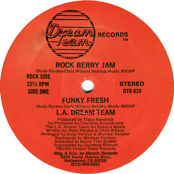 Rockberry Jam With Funky Fresh