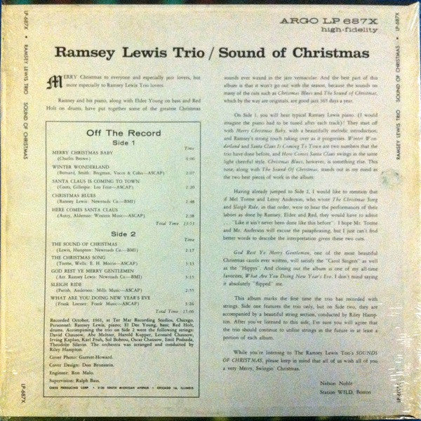 Ramsey Lewis Trio, The - Sound Of Christmas