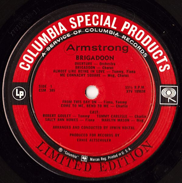 Brigadoon (Original Television Sound Track)