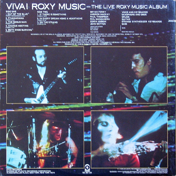 Viva! Roxy Music - The Live Roxy Music Album