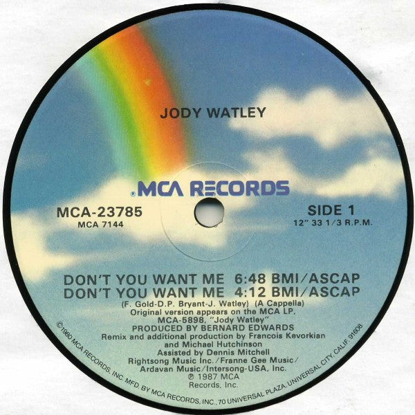 Jody Watley - Don't You Want Me