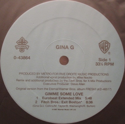 Gina G - Gimme Some Love