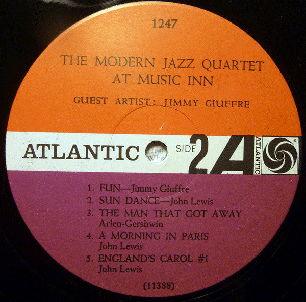 The Modern Jazz Quartet At Music Inn Volume 1