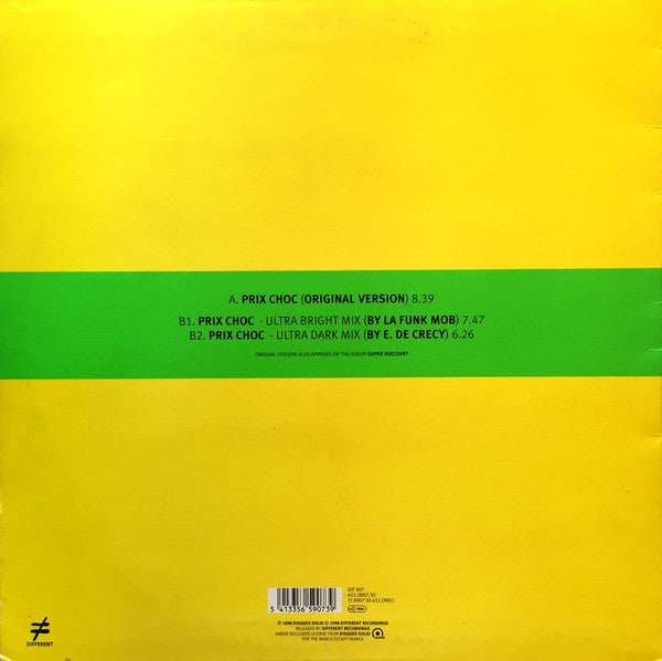 Etienne De Crécy - Prix Choc (Remixes Vol. 1)