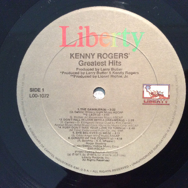 Kenny Rogers - Greatest Hits