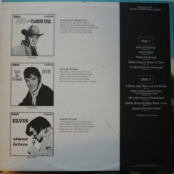Elvis Presley - Elvis' Christmas Album