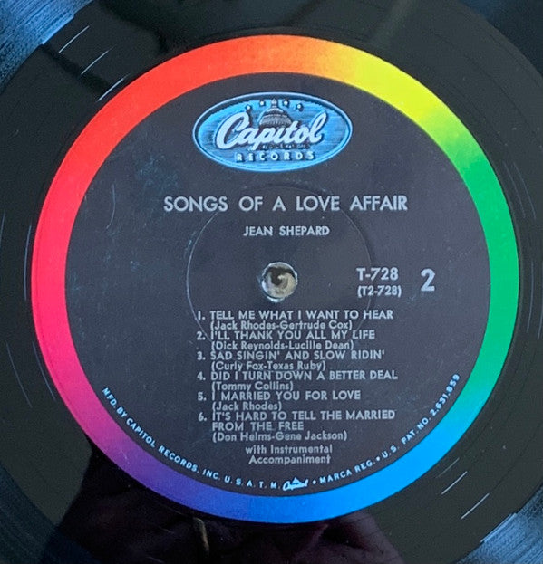 Jean Shepard - Songs Of A Love Affair