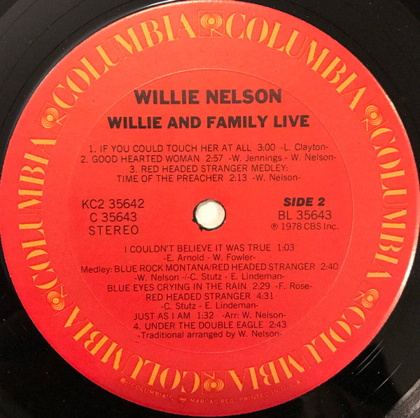 Willie And Family Live