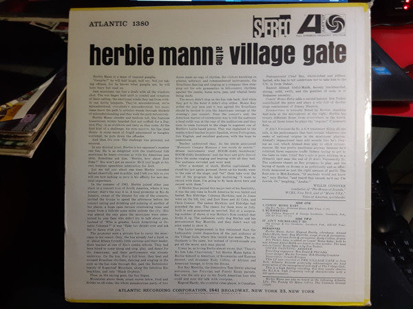 Herbie Mann At The Village Gate