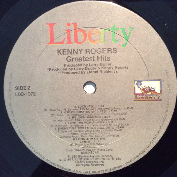 Kenny Rogers - Greatest Hits