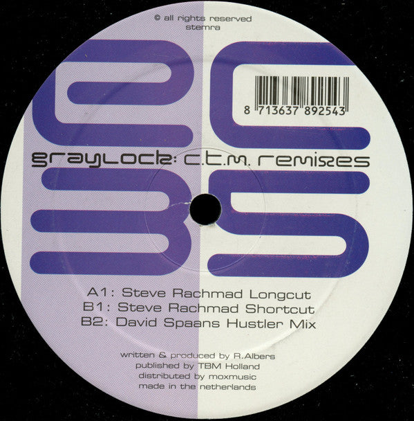 Graylock - C.T.M. Remixes