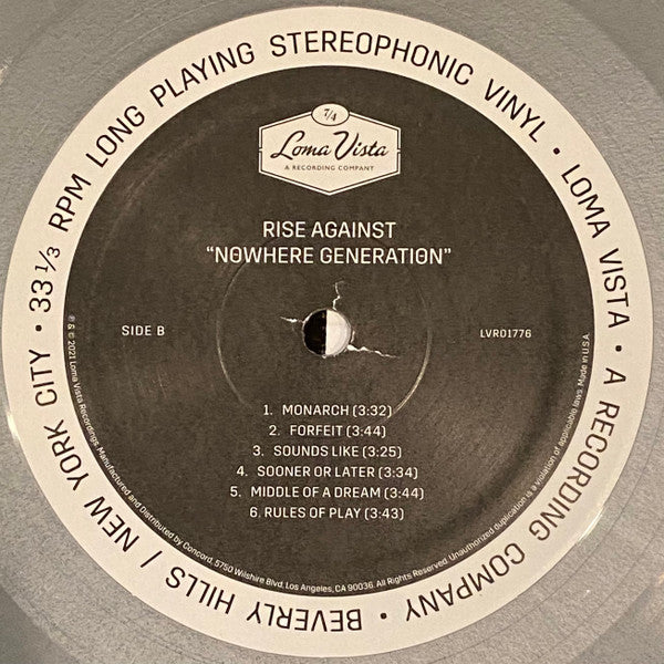 Rise Against - Nowhere Generation