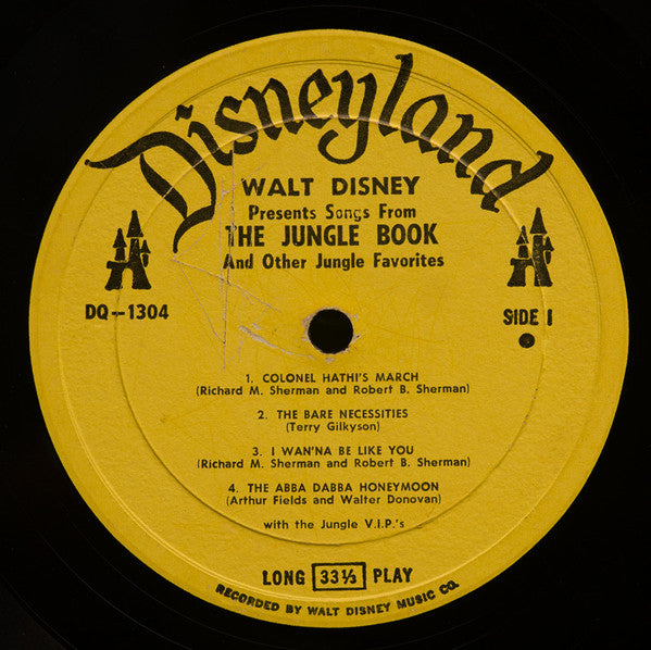 Various - Songs From The Jungle Book And Other Jungle Favorites