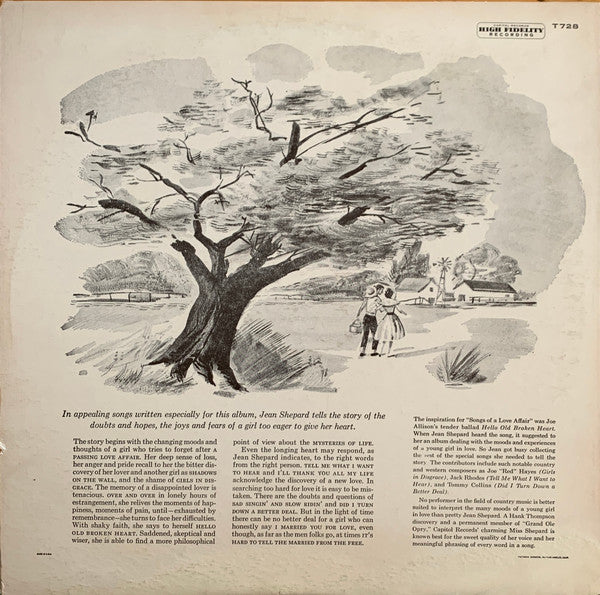 Jean Shepard - Songs Of A Love Affair