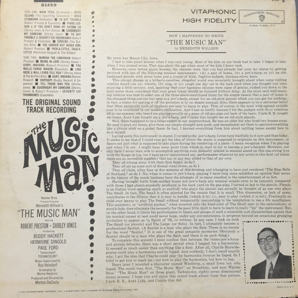 The Music Man - Original Soundtrack