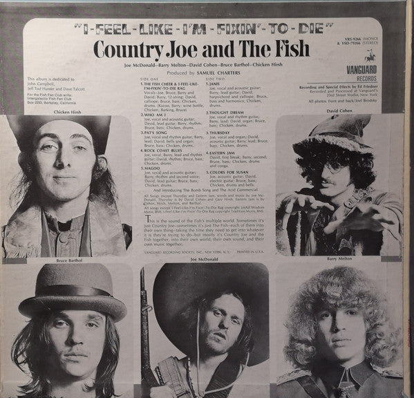 Country Joe And The Fish - I-Feel-Like-I'm-Fixin'-To-Die
