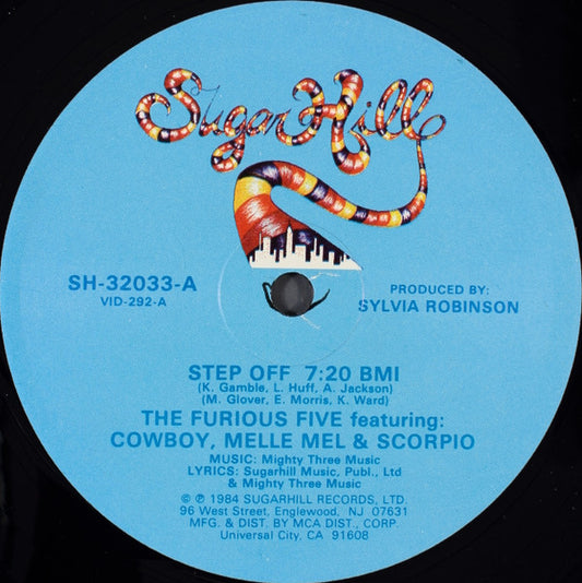 Furious Five, The Featuring Cowboy, Melle Mel & Scorpio - Step Off