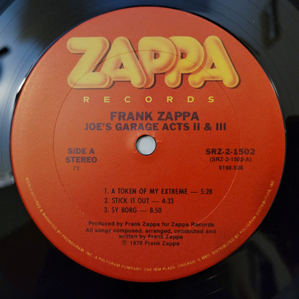 Frank Zappa - Joe's Garage Acts II & III