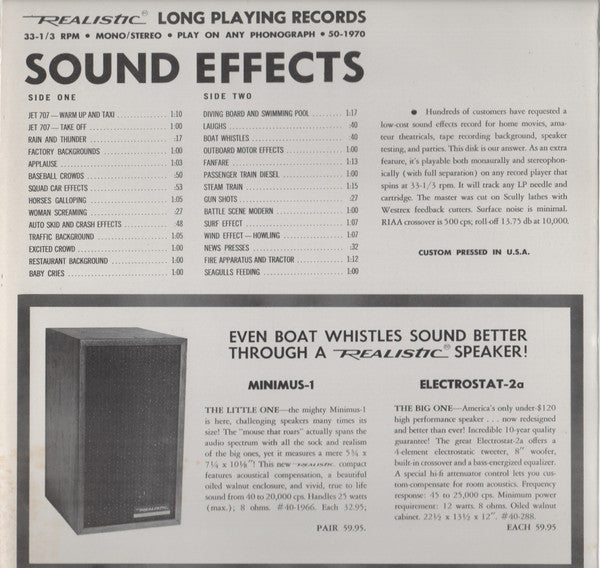 28 Timed Sound Effects