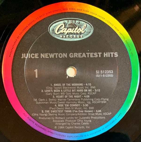 Juice Newton - Greatest Hits