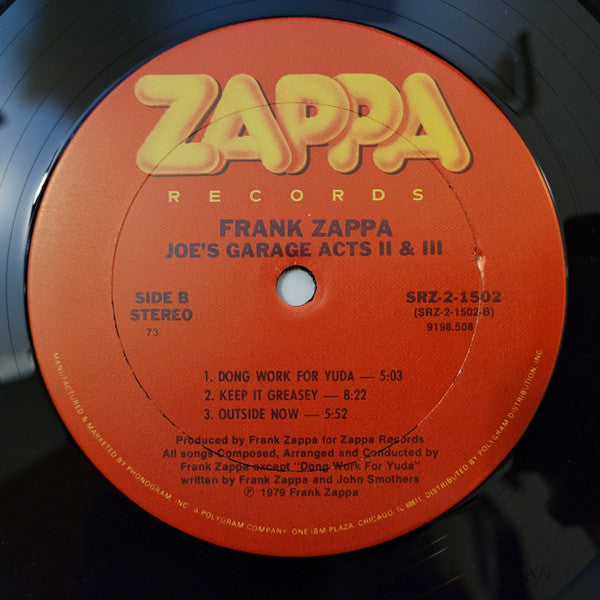 Frank Zappa - Joe's Garage Acts II & III