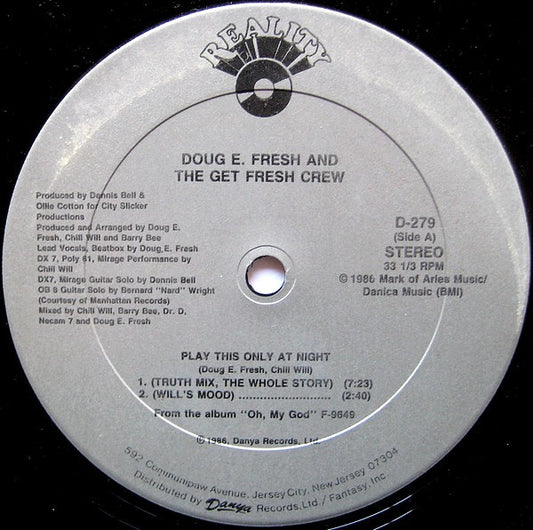 Doug E. Fresh And The Get Fresh Crew - Play This Only At Night