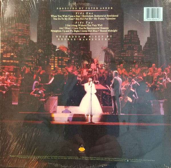 Linda Ronstadt With Nelson Riddle And His Orchestra - For Sentimental Reasons