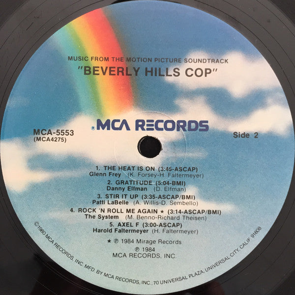 Beverly Hills Cop (Music From The Motion Picture Soundtrack)