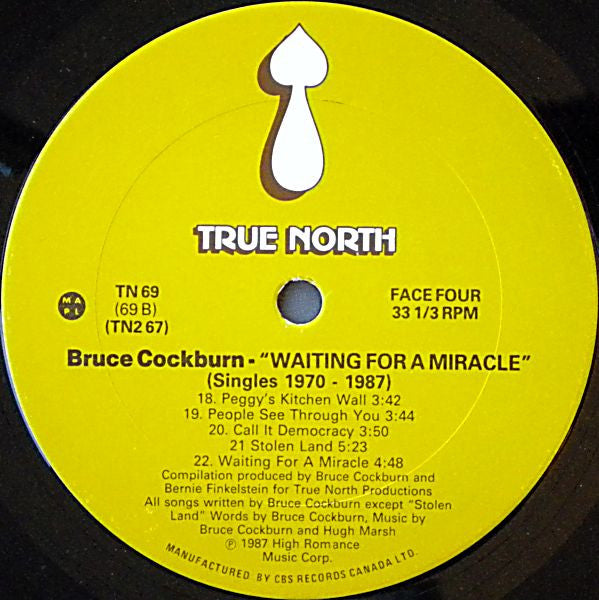 Waiting For A Miracle, Singles 1970-1987