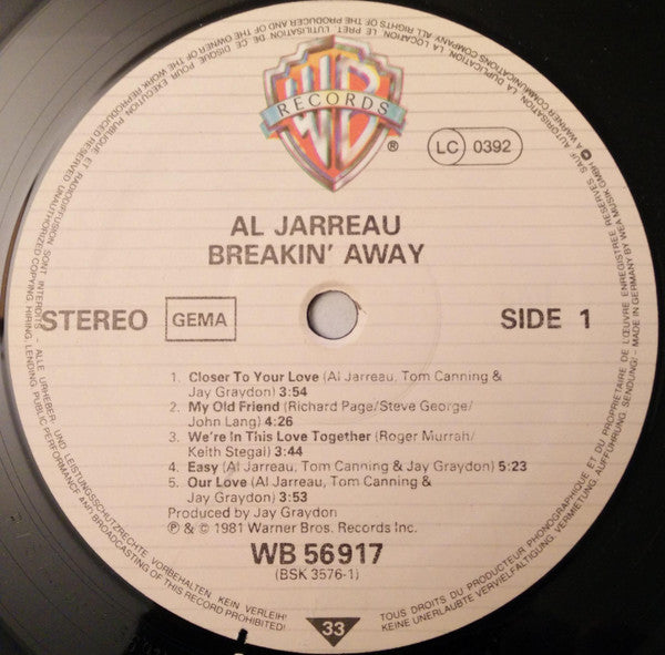 Al Jarreau - Breakin' Away