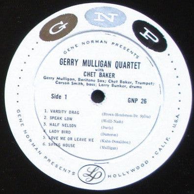 Chet Baker - Gerry Mulligan - Buddy DeFranco