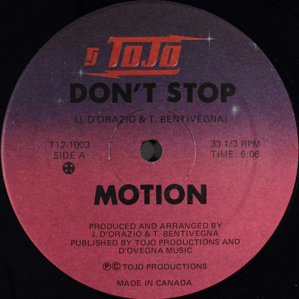 Motion - Don't Stop