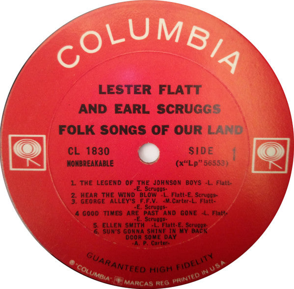 Folk Songs Of Our Land