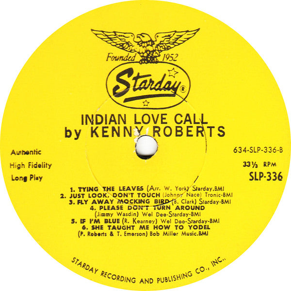 Kenny Roberts - Indian Love Call