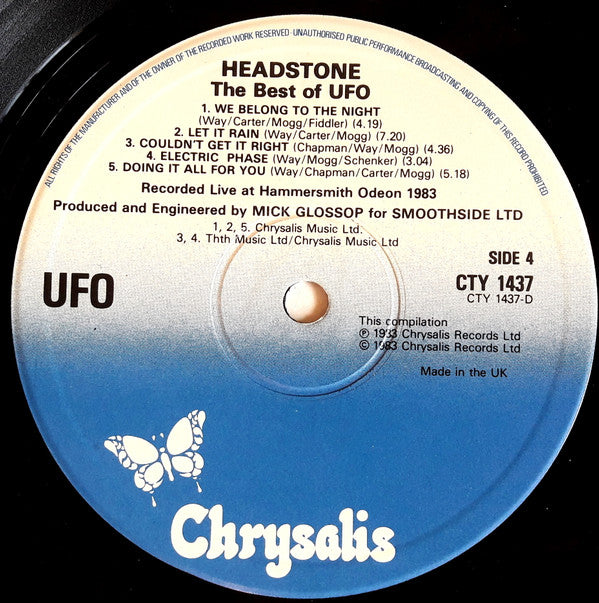 Various - Headstone: The Best Of UFO