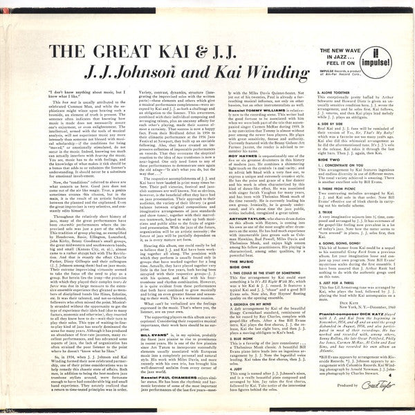 The Great Kai & J.J. Brand New, Swinging Together Again