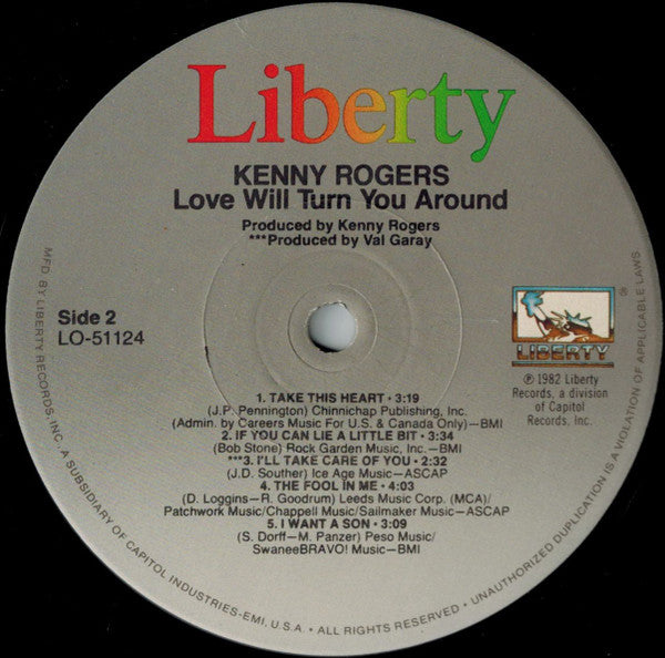 Kenny Rogers - Love Will Turn You Around