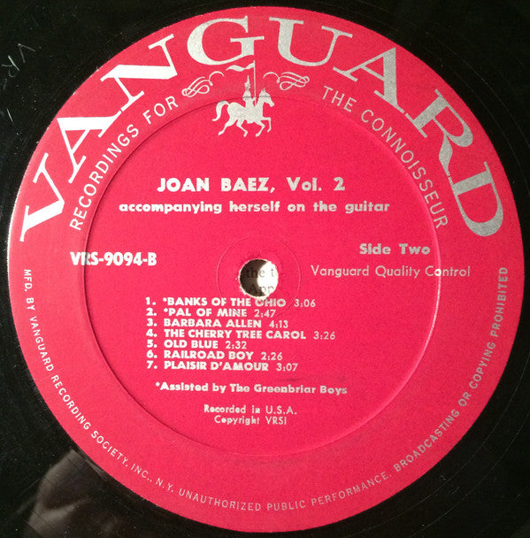 Joan Baez Vol. 2