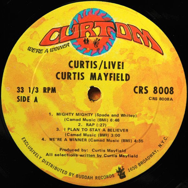 Curtis Mayfield - Curtis / Live!