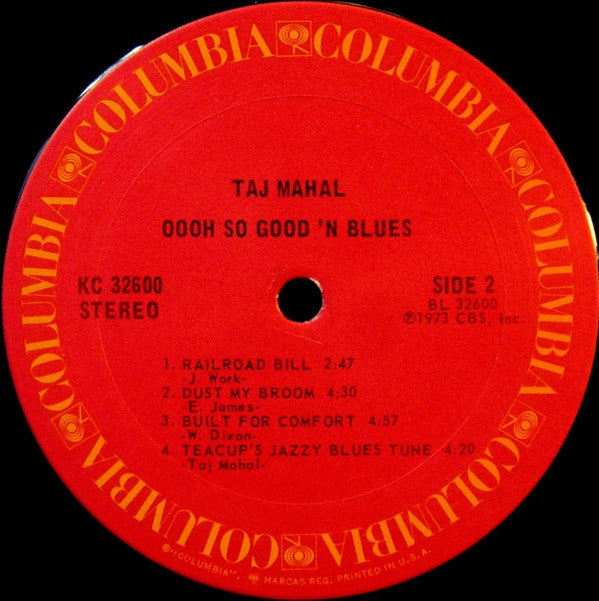 Taj Mahal - Oooh So Good 'N Blues
