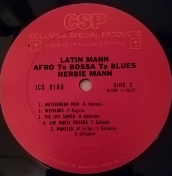 Latin Mann / Afro To Bossa To Blues