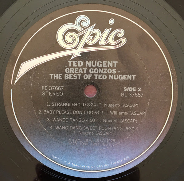 Great Gonzos! - The Best Of Ted Nugent