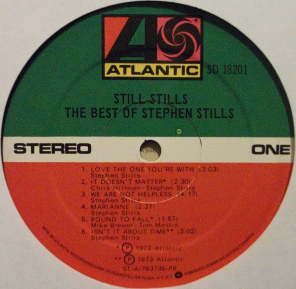 Still Stills: The Best Of Stephen Stills