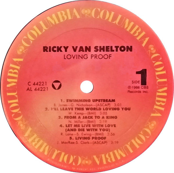 Ricky Van Shelton - Loving Proof