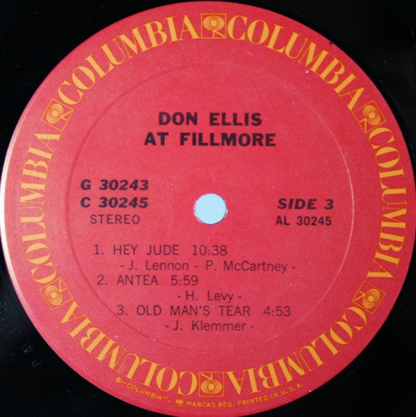 Don Ellis At Fillmore