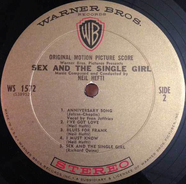 Sex And The Single Girl (Original Motion Picture Score)